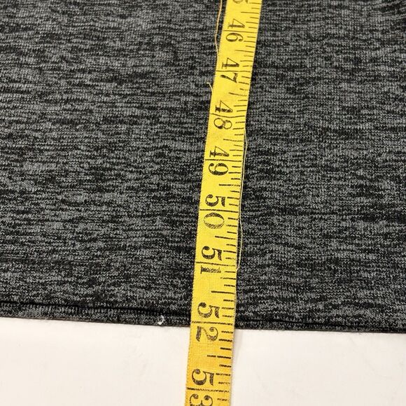 French Connection Grey/Black Marled Crewneck Long Sleeve Maxi Dress Size XL - Picture 8 of 11